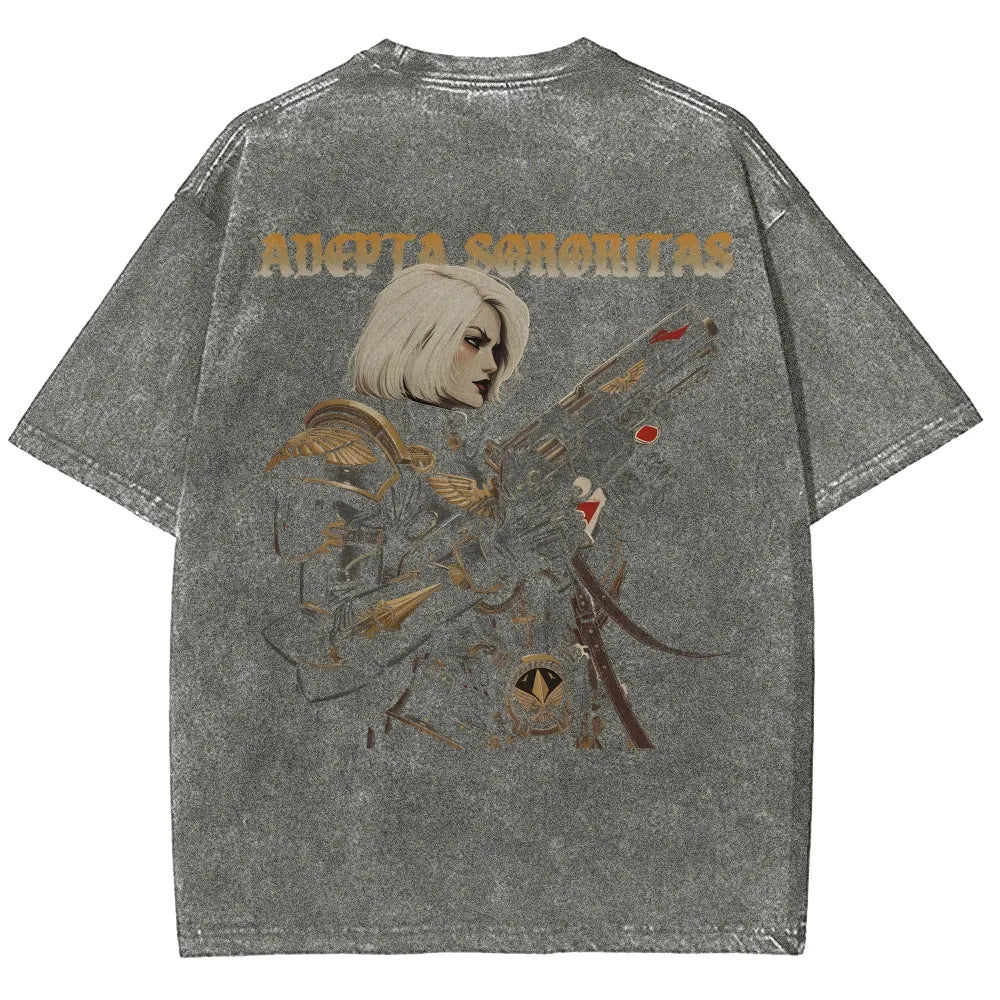 Unisex Fit Washed T-Shirt 丨WH40K
