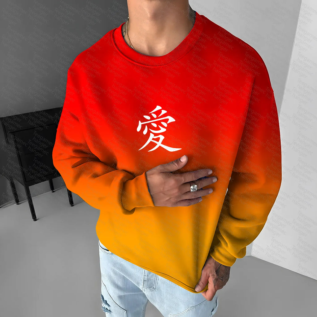 Unisex Naruto Anime Graphic Streetwear Sweatshirt