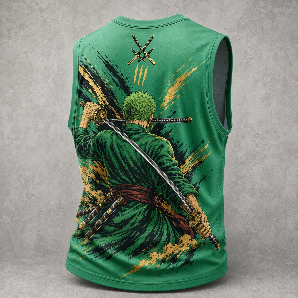 Pirate Crew Graphic Crew-Neck Tank Top