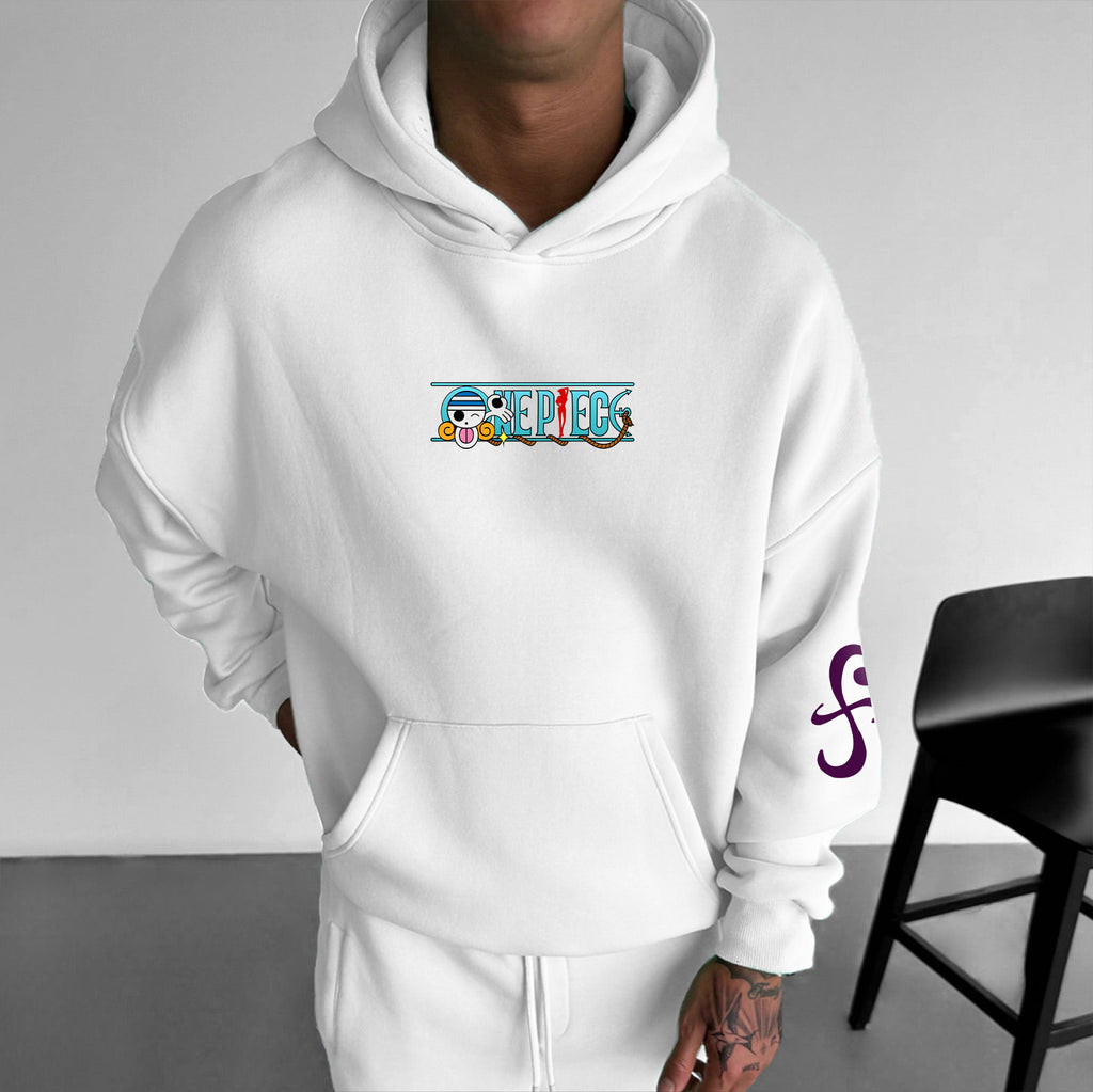 Unisex Oversized Anime Print Hoodie | Comicssoul