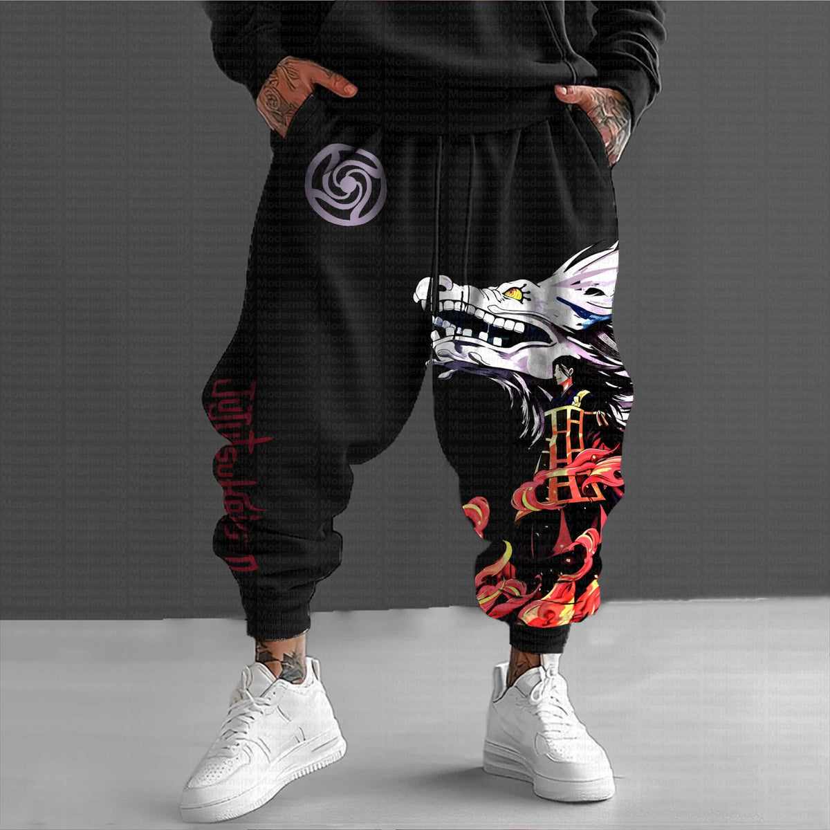 Unisex “JJK”Anime Printed Gift Oversized Regular Athletic Pants