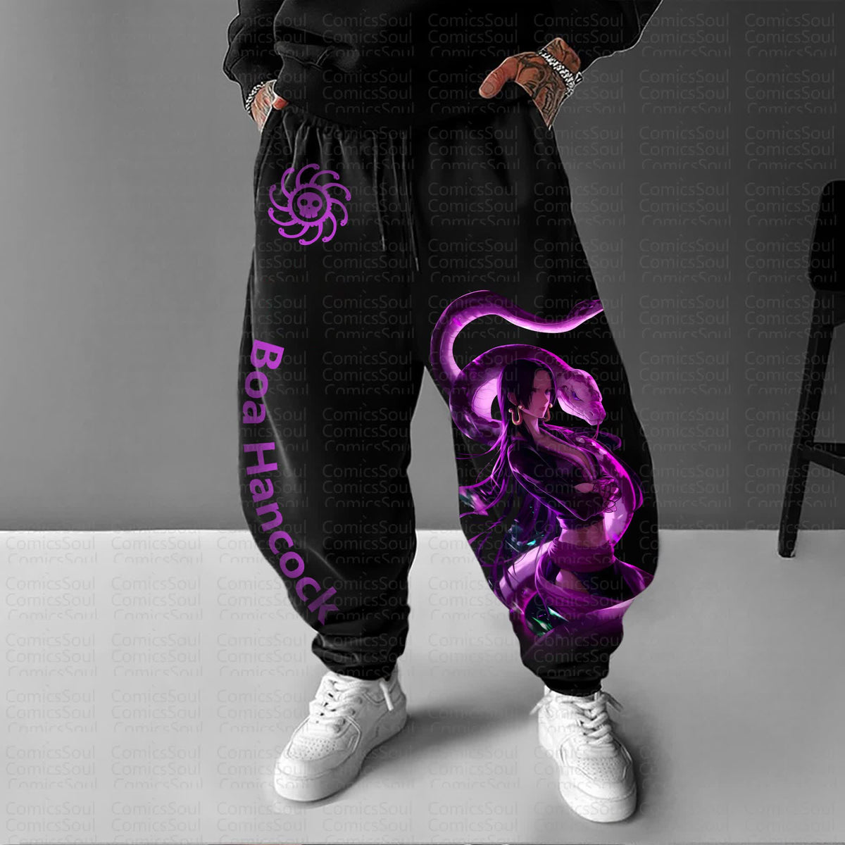 Unisex Anime Inspired Vintage Pants丨Comicssoul