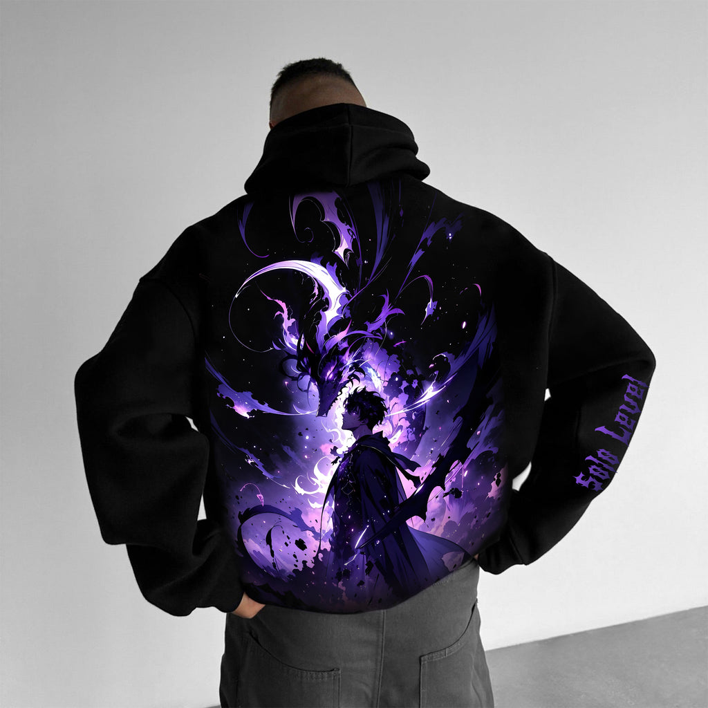 Unisex Anime Graphic Streetwear Vintage Hoodie