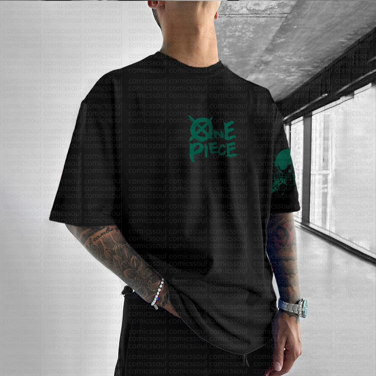 Unisex Anime Inspired Vintage T-Shirt丨Comicssoul