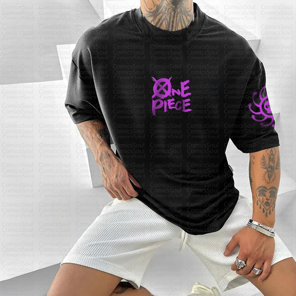 Unisex Anime Inspired Vintage T-Shirt丨Comicssoul