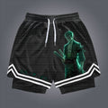 Unisex Casual Anime Streetwear Shorts 丨Comicssoul