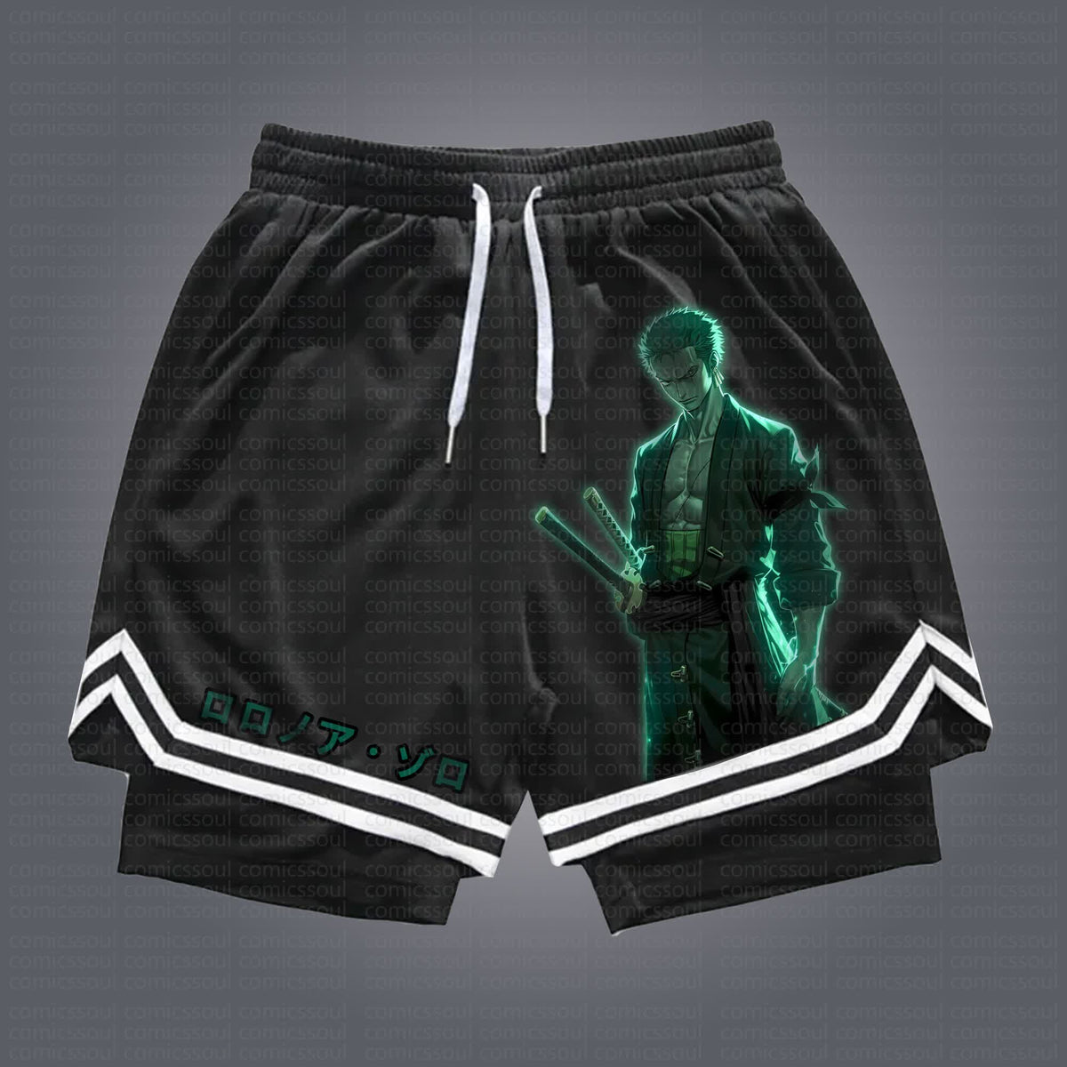 Unisex Casual Anime Streetwear Shorts 丨Comicssoul