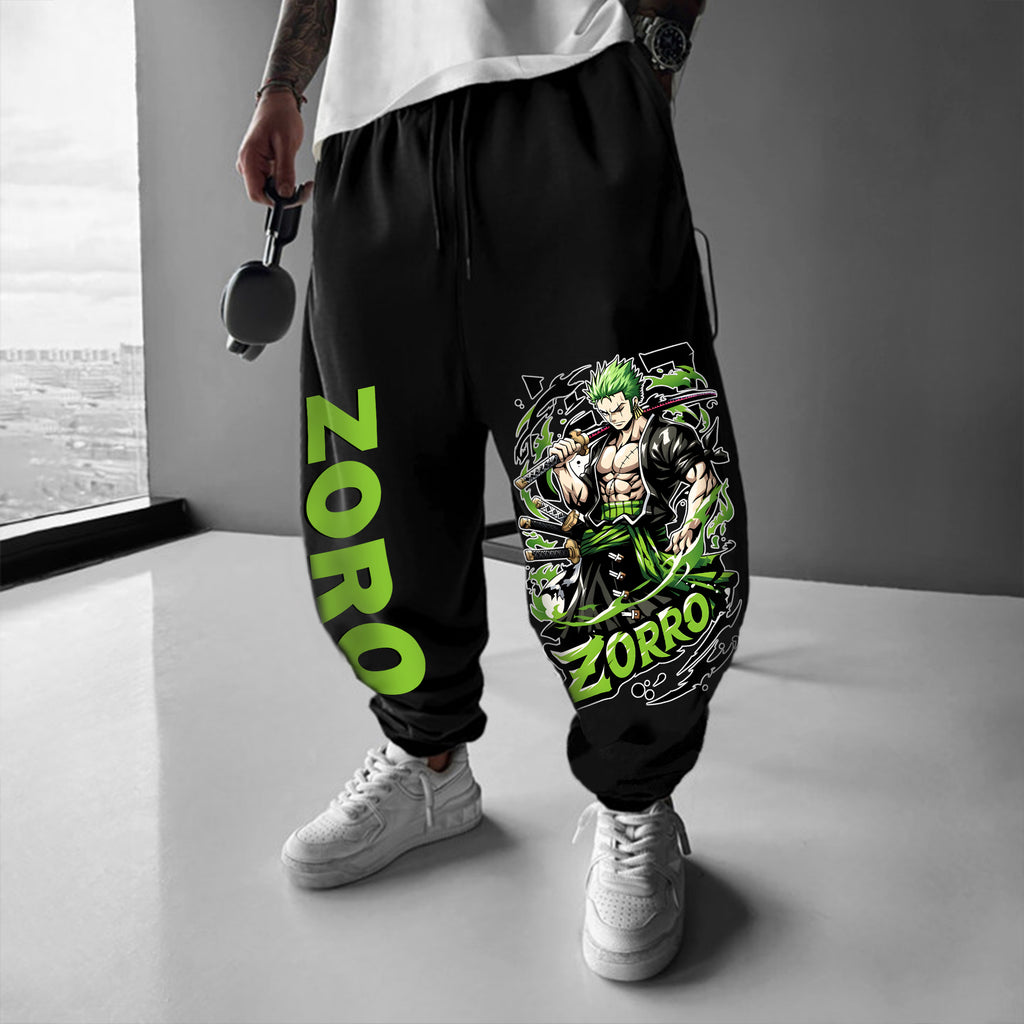 Unisex Anime Printed  Pants丨 Comicssoul