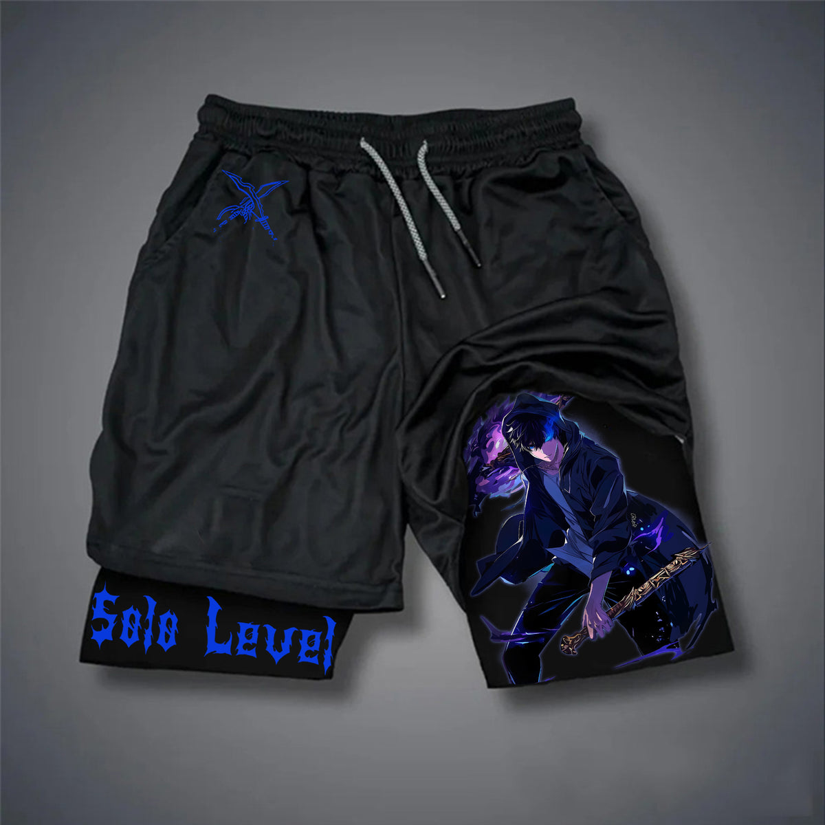 Unisex  “Comicssoul” Casual Anime Streetwear Shorts