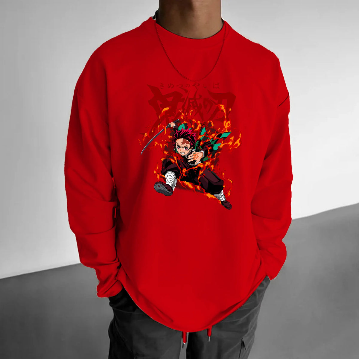 Unisex Anime Inspired Long Sleeve T-shirts| Demon slayer| KNY