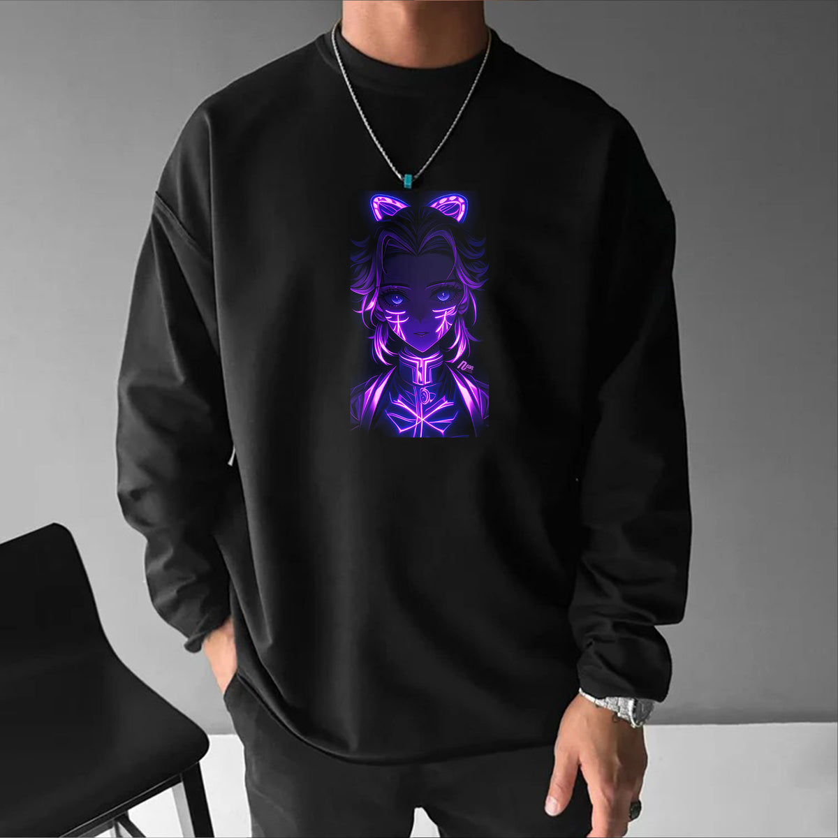 Unisex Anime Inspired Long Sleeve T-shirts| Demon slayer| KNY