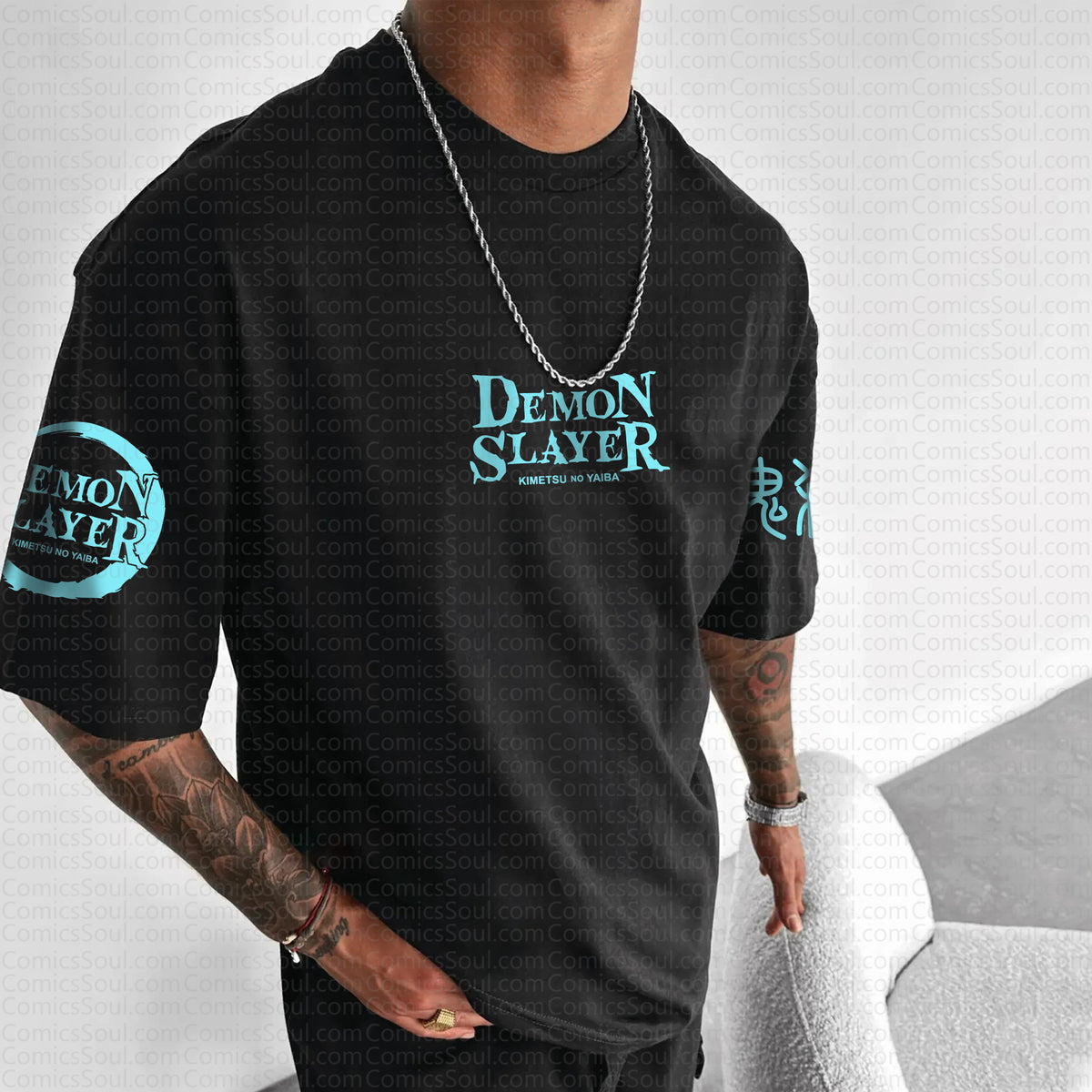 Unisex "Comicssoul" Anime Inspired Vintage T-Shirt