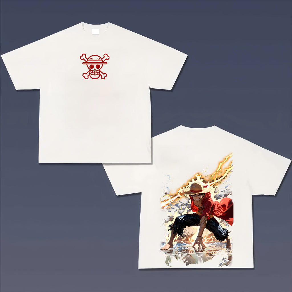 Unisex Anime Inspired Vintage Washed T-Shirt丨Comicssoul