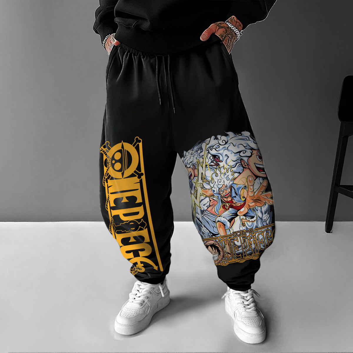 Unisex Anime Printed  Pants丨 Comicssoul