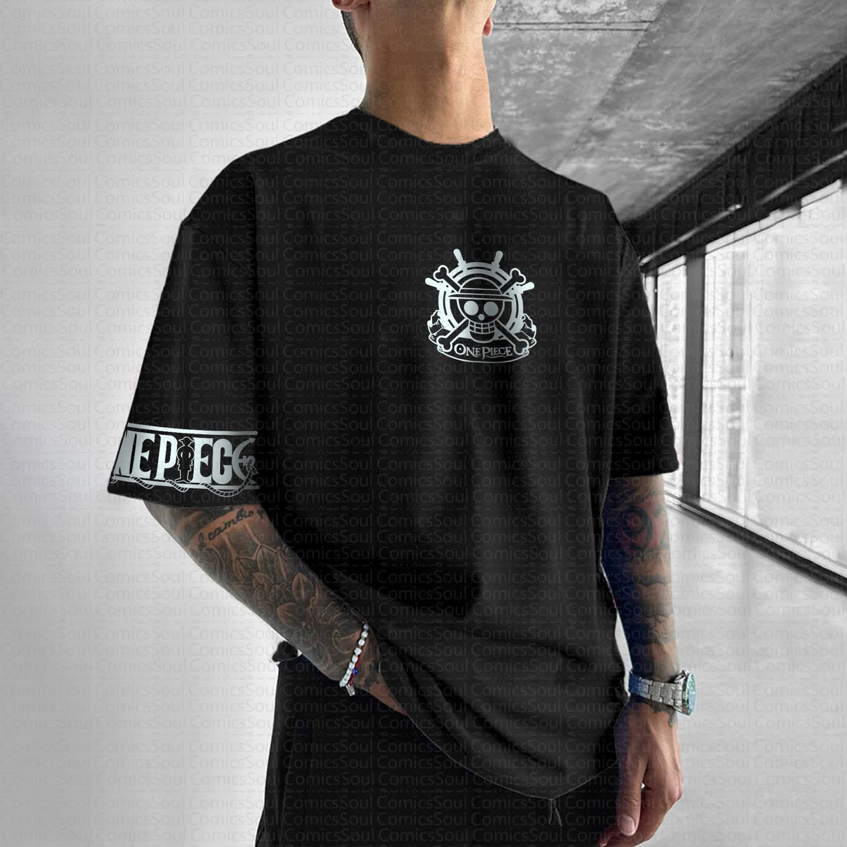 Unisex Anime Inspired Vintage T-Shirt丨Comicssoul