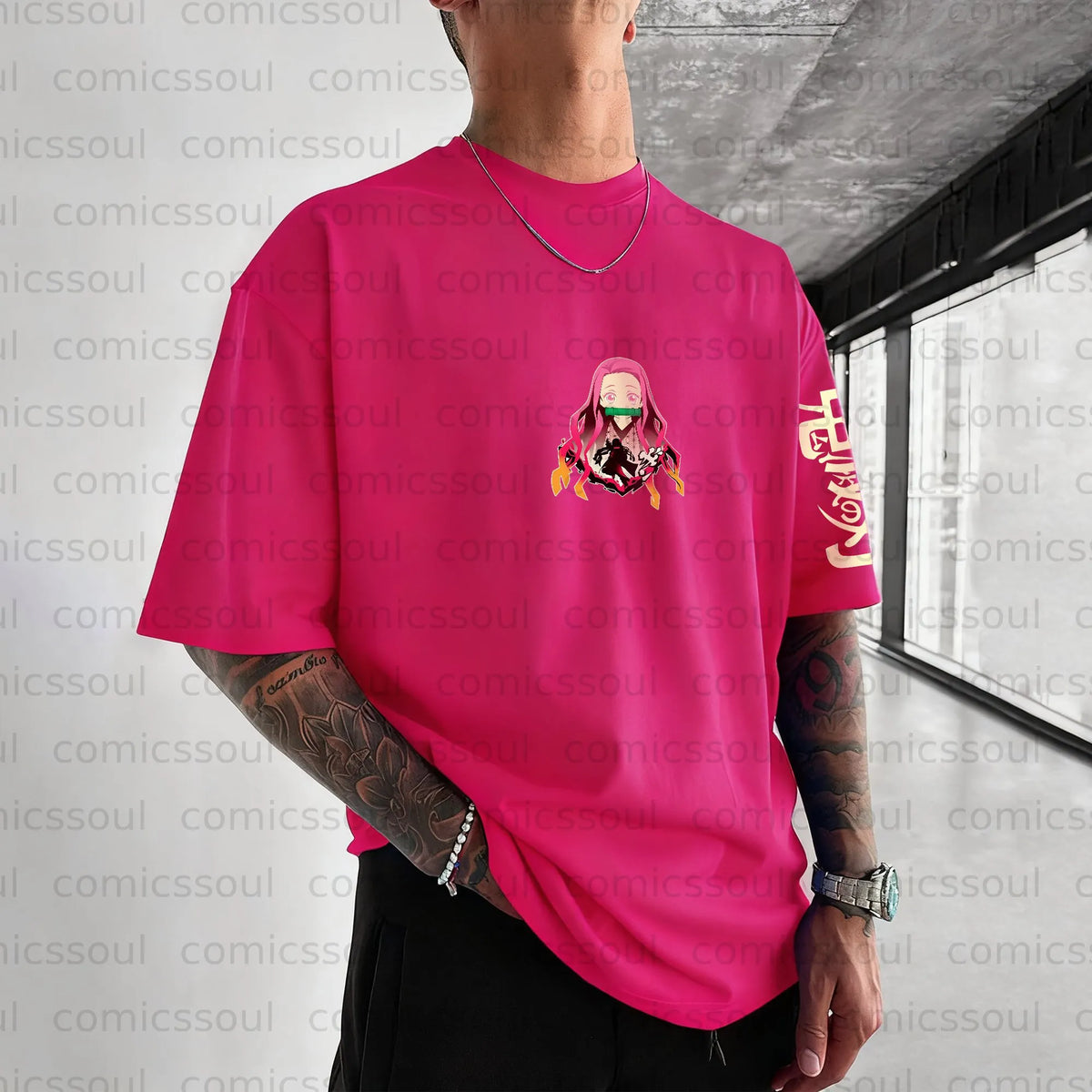 Unisex Anime Inspired Vintage T-Shirt