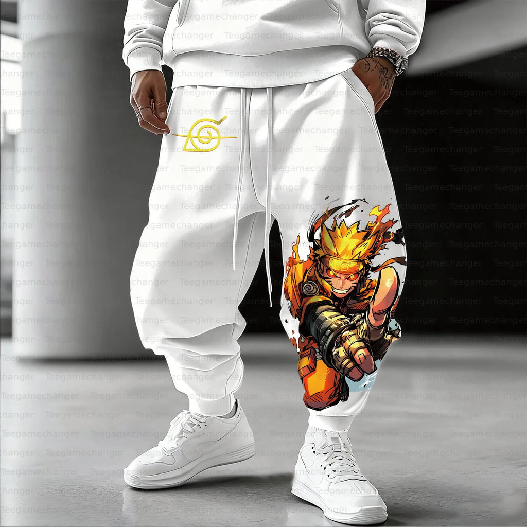 Unisex Naruto Anime Graphic Streetwear Pants