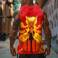 Unisex Naruto Anime Graphic Streetwear Tank Top