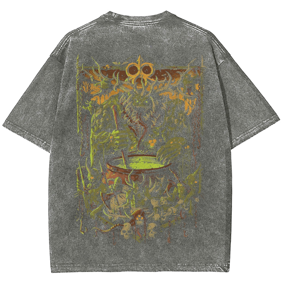 Unisex Fit Washed T-Shirt 2508016342丨WH40K