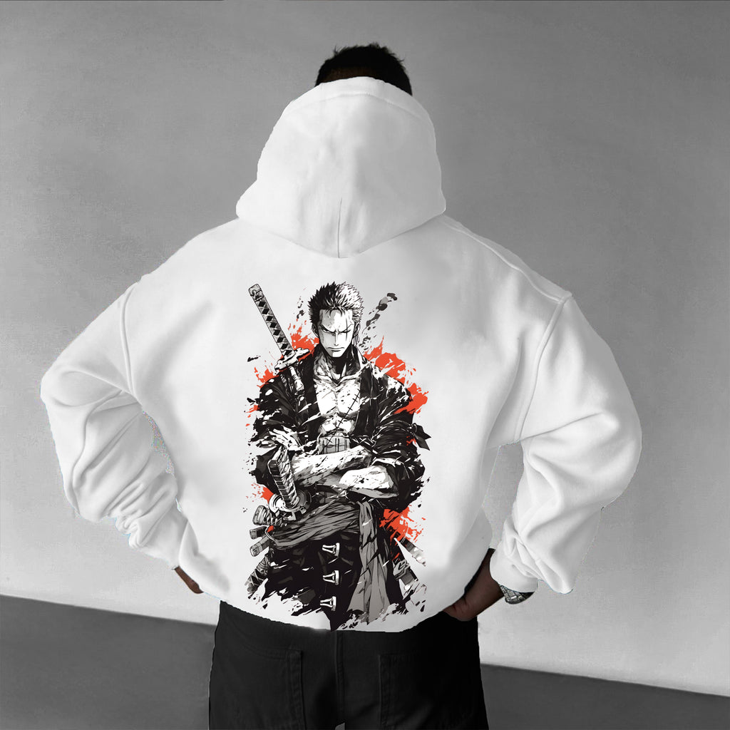 Unisex Oversized Anime Print Hoodie | Comicssoul