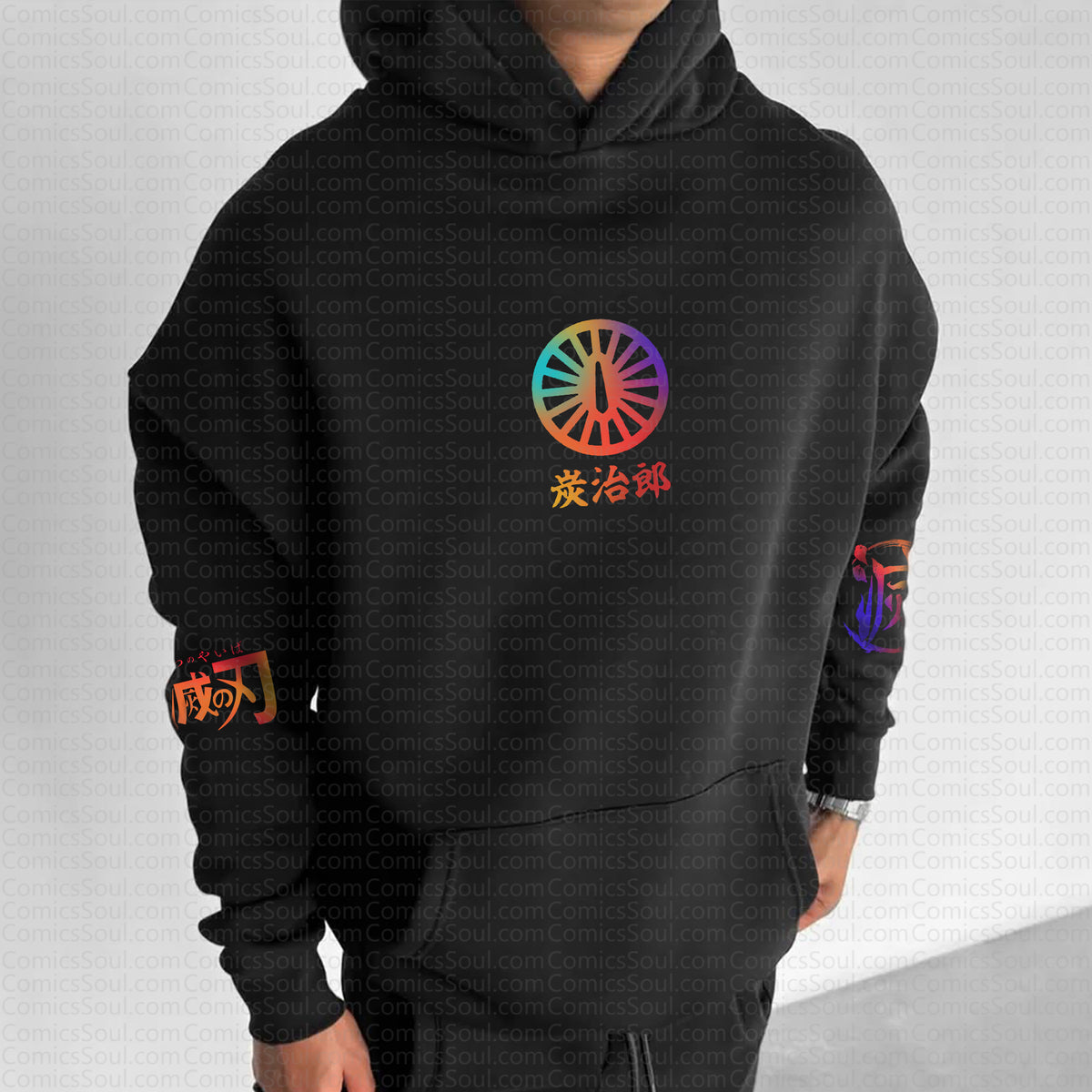 Unisex “ Comicssoul ” Graphic Streetwear Vintage Hoodie