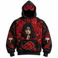Halloween Anime-Print Hoodie