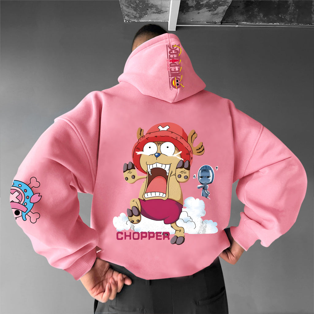 Unisex Anime Graphic Streetwear Vintage Hoodie
