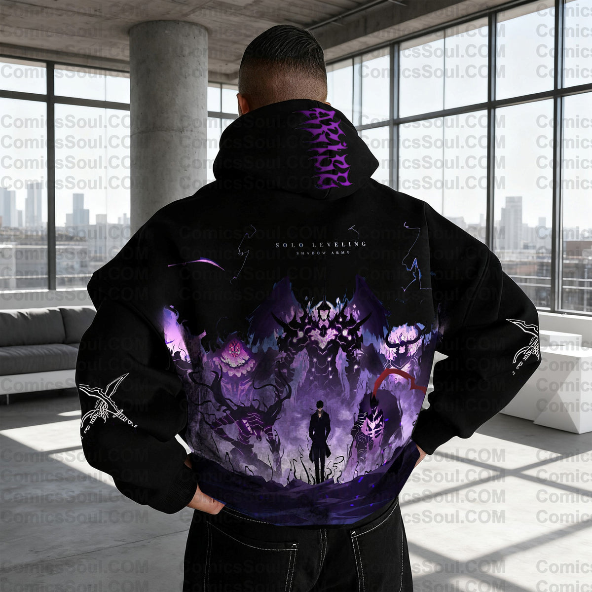 Unisex Anime Graphic Streetwear Wintage Plush Hoodie
