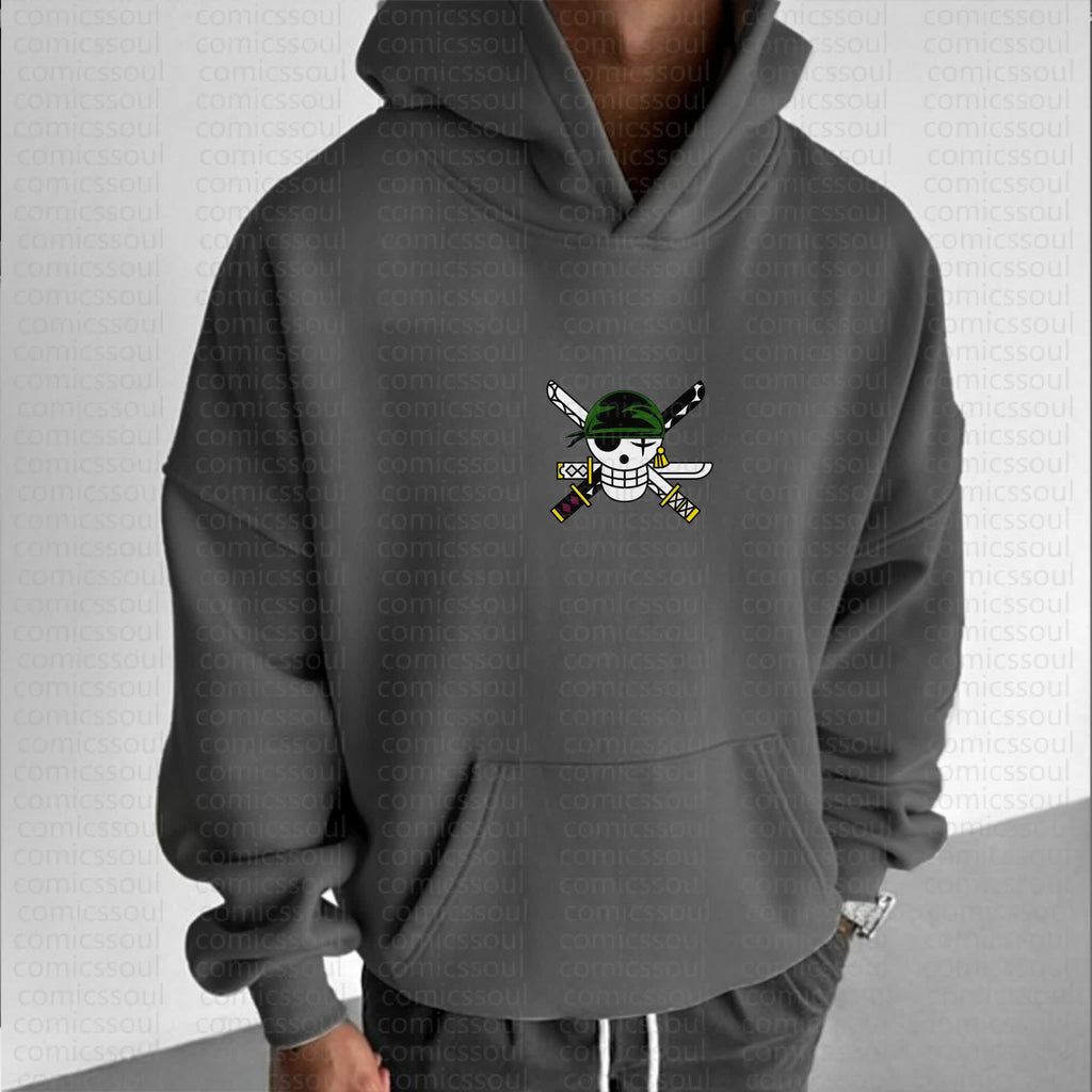 Unisex Anime Graphic Streetwear Vintage Hoodie丨Comicssoul