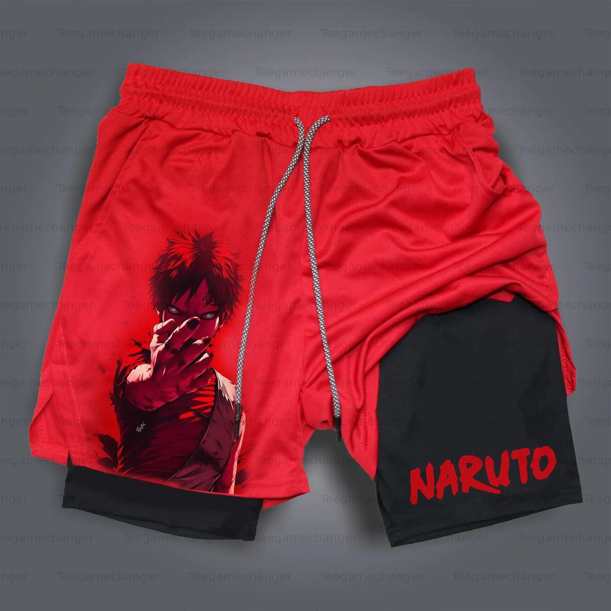 Unisex Naruto Anime Graphic Streetwear Shorts