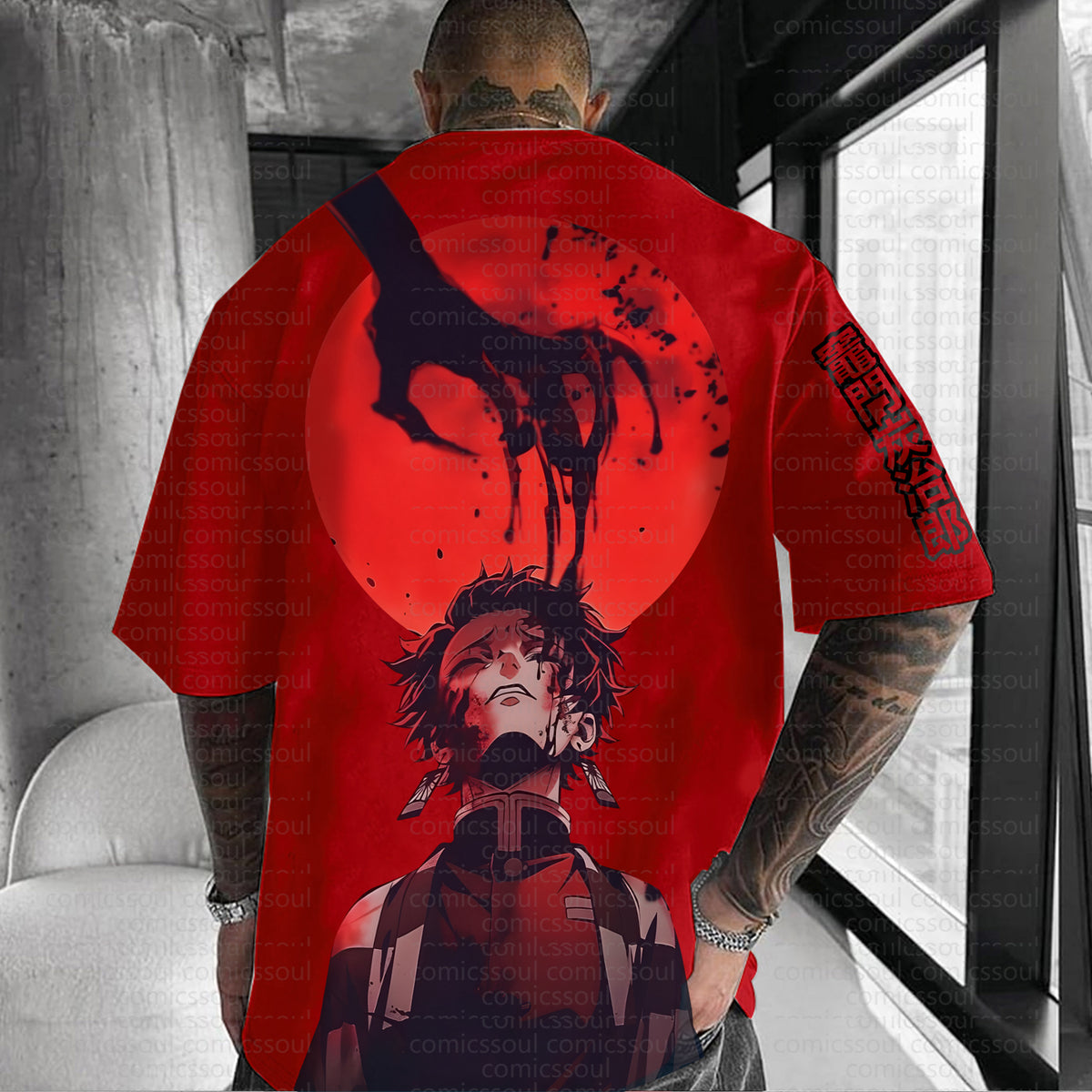 Unisex  "Comicssoul" Anime Inspired Vintage T-Shirt