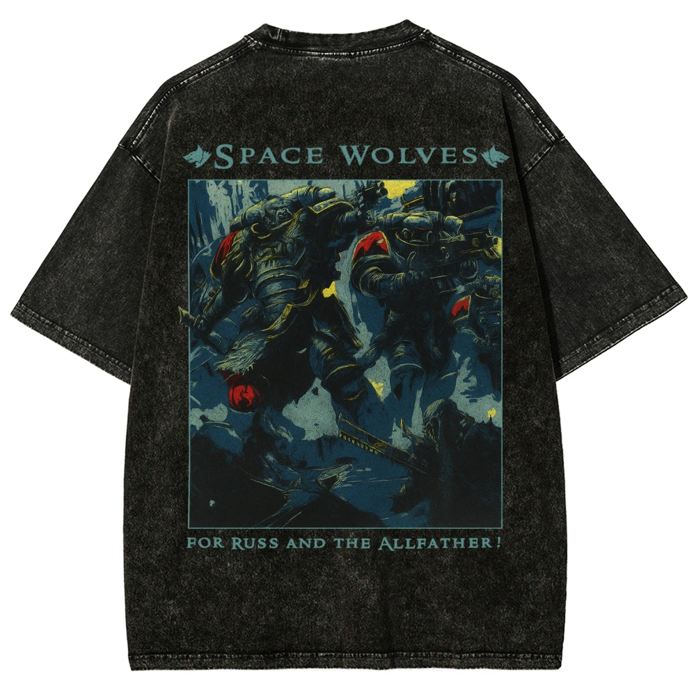 Unisex Fit Washed T-Shirt 丨WH40K