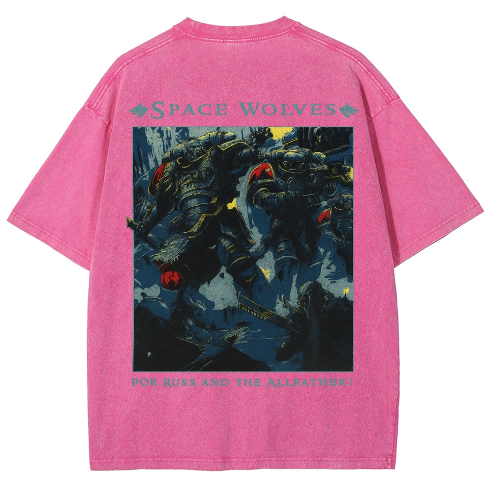 Unisex Fit Washed T-Shirt 丨WH40K