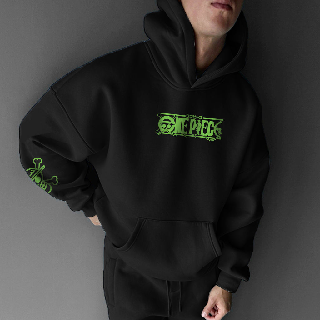 Unisex Oversized Anime Print Hoodie | Comicssoul