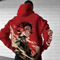 Unisex Anime Graphic Streetwear Vintage Plush Hoodie