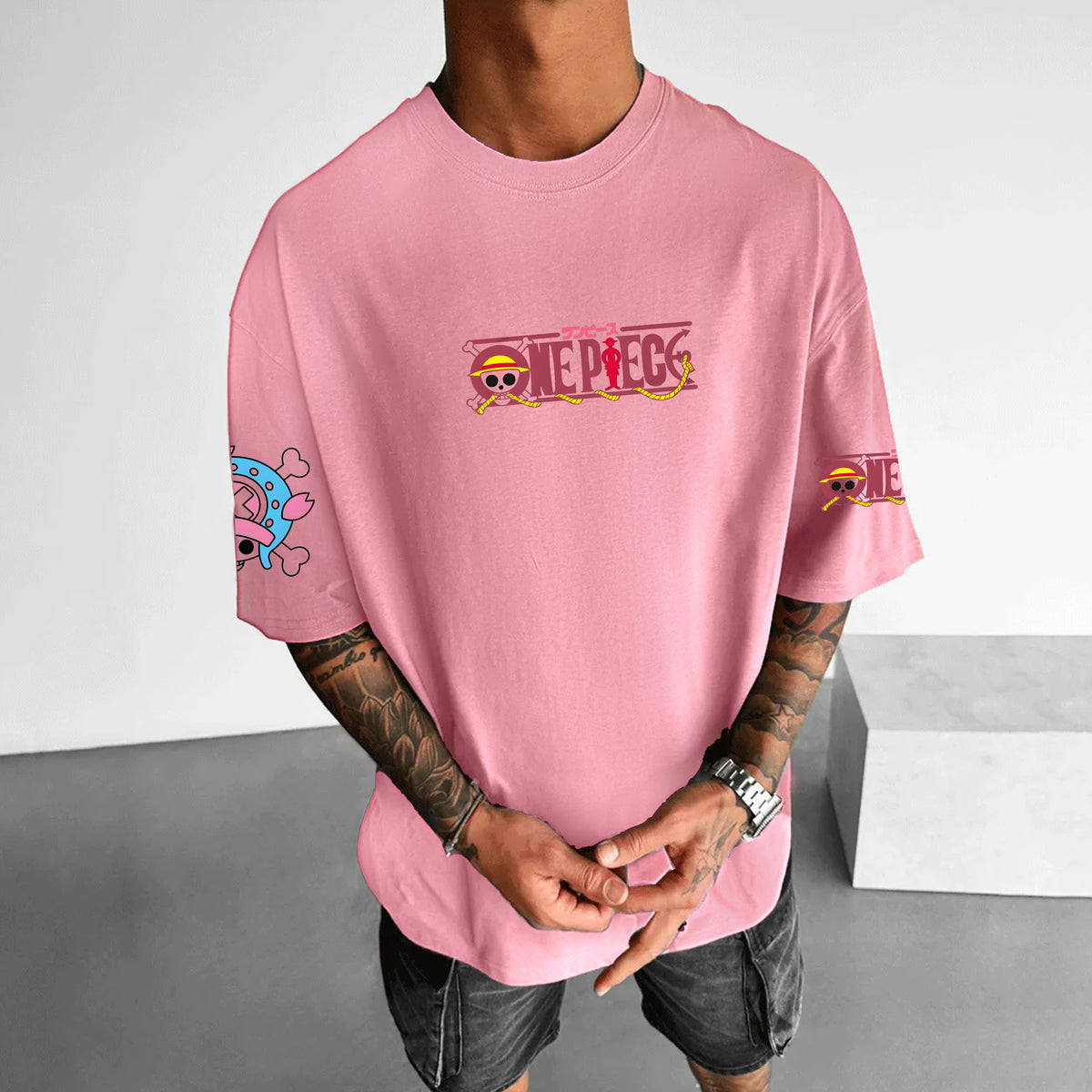Unisex Anime Inspired Vintage T-Shirt