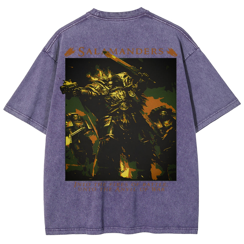 Unisex Fit Washed T-Shirt 丨WH40K