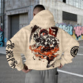 Unisex Anime Graphic Streetwear Vintage Plush Hoodie