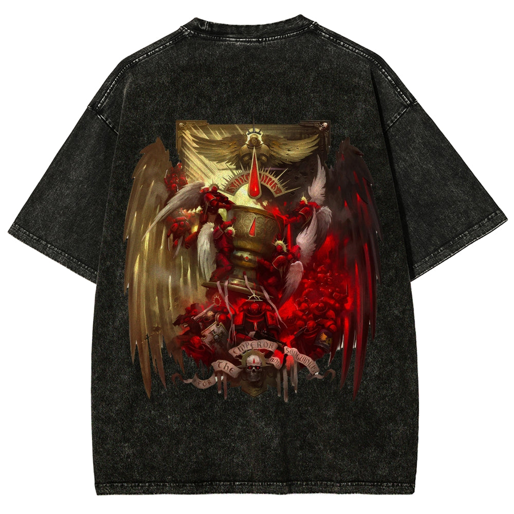 Unisex Fit Washed T-Shirt 丨WH40K