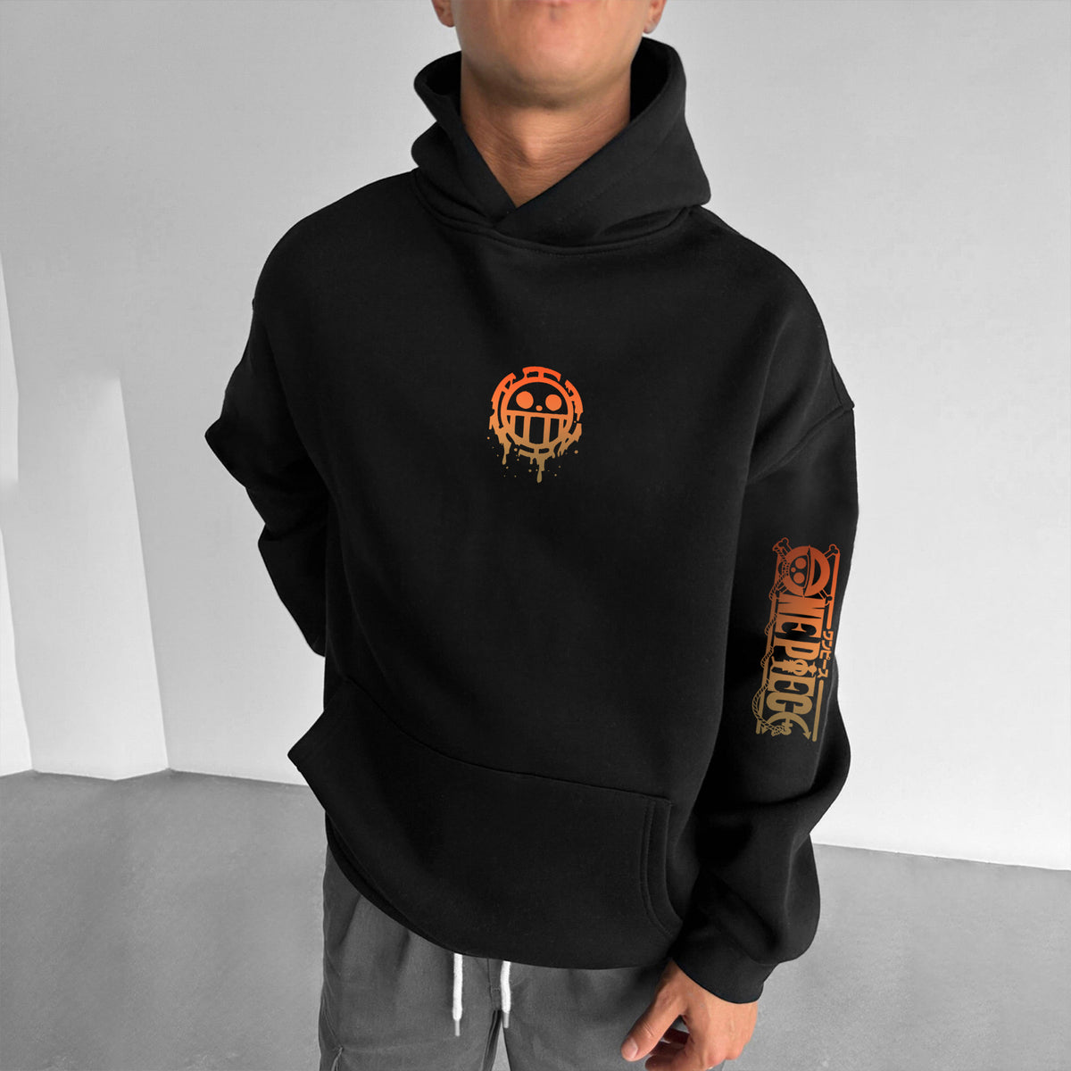 Comicssoul | Unisex Oversized Anime Print Hoodie