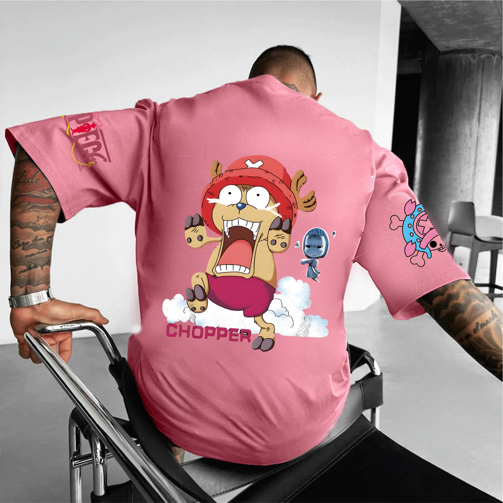 Unisex Anime Inspired Vintage T-Shirt