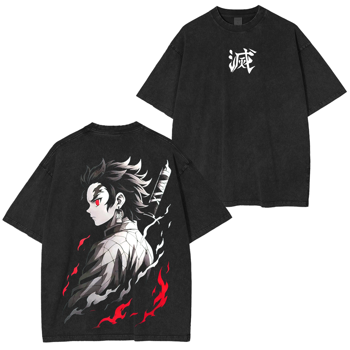 Anime Anime Unisex Washed T-Shirt| KNY
