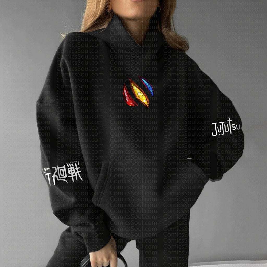 "Comicssoul" Unisex Anime Inspired Vintage Hoodie