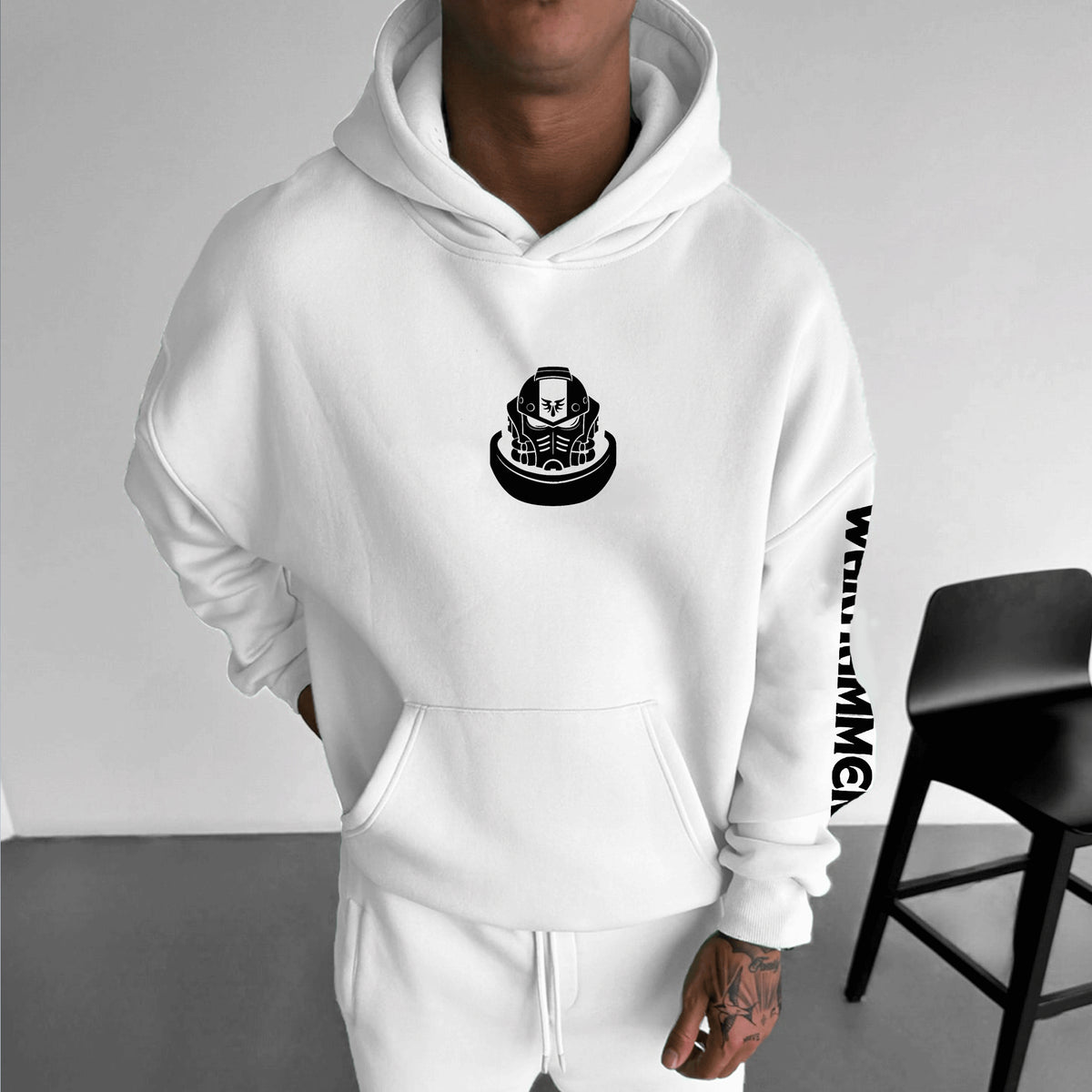 WH40K Game  Streetwear Vintage Hoodie