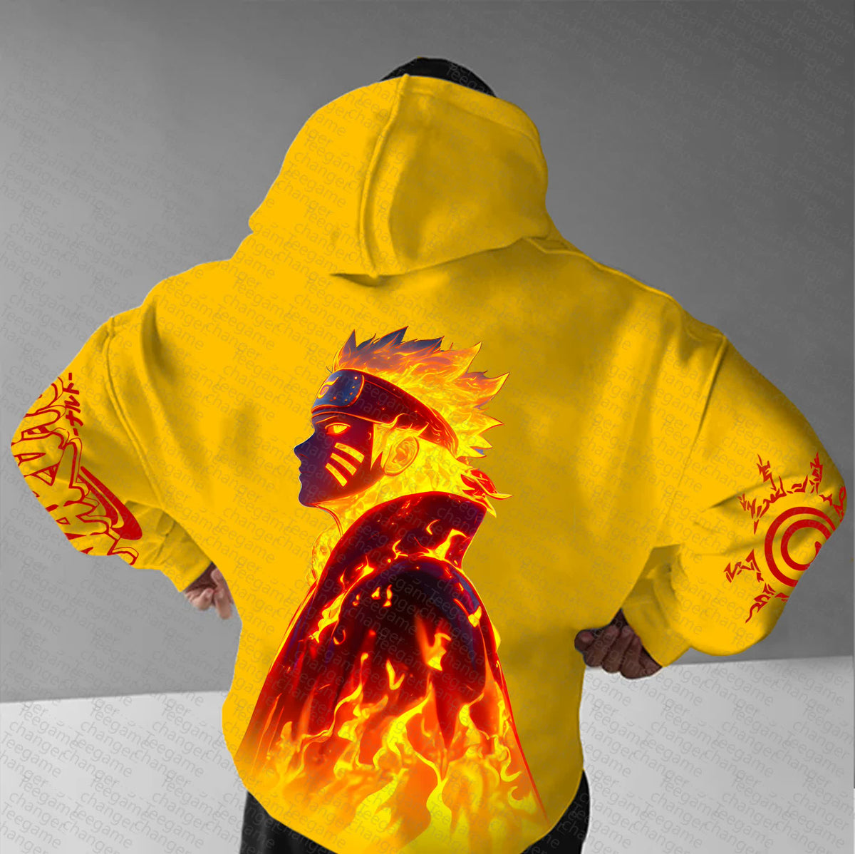 Unisex Naruto Anime Graphic Streetwear Hoodie