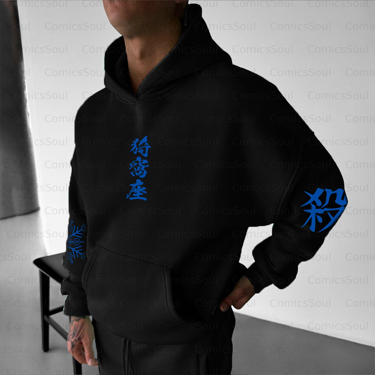 Unisex Anime Graphic Streetwear Vintage Plush Hoodie| KNY