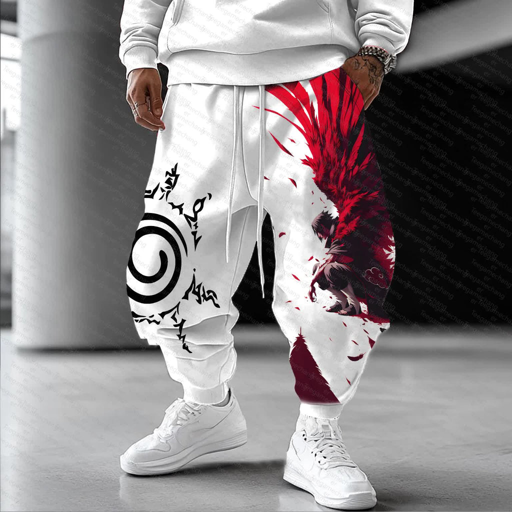 Unisex Naruto Anime Graphic Streetwear Pants