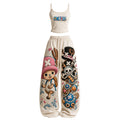 Women's Anime-Print Camisole And Pants Set
