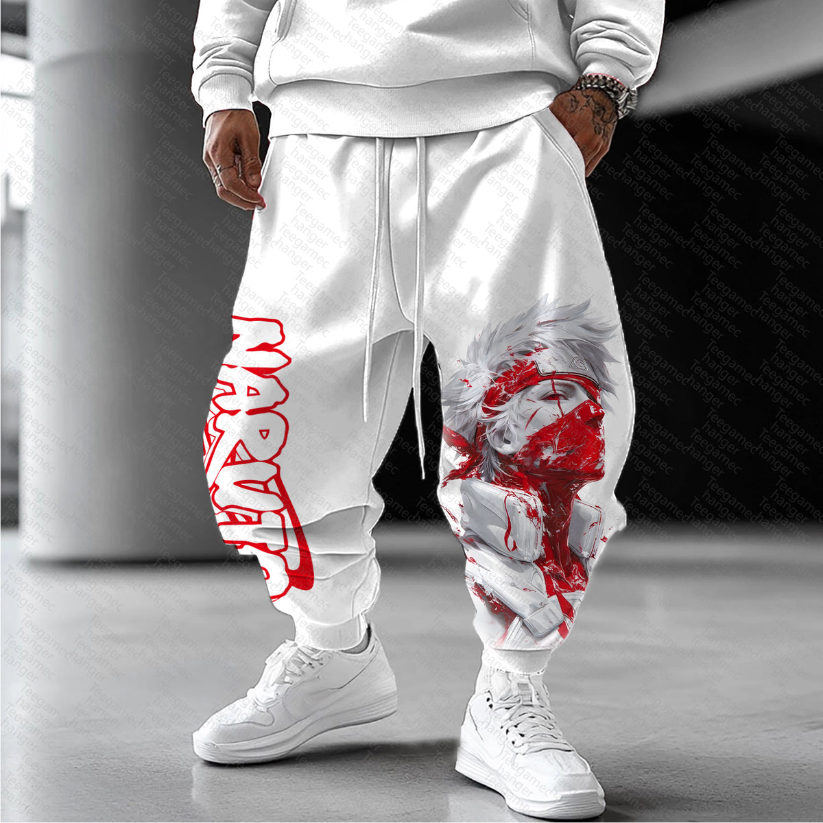 Unisex Naruto Anime Graphic Streetwear Pants