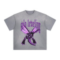 Unisex Anime Inspired Washed  Vintage T-Shirt